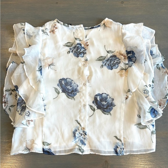 RW&Co floral top - Picture 3 of 4